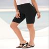 Roaman's Women's Plus Size Everyday Essential Stretch Bike Shorts - S, Chocolate view 3