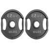 Ader 2" Olympic Grip Weight Plate Pair- 10LB, Gray view 1