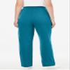 Woman Within Plus Size Tall Better-Fleece Pull-On Drawstring Sweatpants - S, Deep Teal view 2