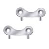 2 Pack Boat Gas Cap Key Stainless Steel Boat Gas Key Boat Fuel Cap Key Boat Gas Tank Key Marine Gas Cap Key Deck Filler Key Deck Fill Plate Key Spare Key Replacement for Boat Yacht, Silver view 1