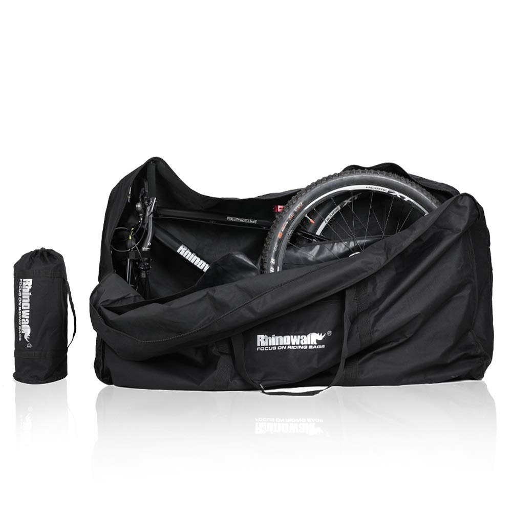 Rhinowalk Folding Bike Carry Bag 26 inch to 29 inch Thick Bicycle Travel Case,Bike Cases for Air Travel