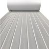 KXKZREN Boat Flooring EVA Foam Decking Sheet Faux Teak Marine Mat Non-Slip Boat Carpet Self-Adhesive Flooring for Jon Boats Motorboat RV Yacht Kayak Swim Platform 35.4 x 94.5 inch,23.25 sq.ft view 1