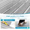 KXKZREN Boat Flooring EVA Foam Decking Sheet Faux Teak Marine Mat Non-Slip Boat Carpet Self-Adhesive Flooring for Jon Boats Motorboat RV Yacht Kayak Swim Platform 35.4 x 94.5 inch,23.25 sq.ft view 4