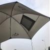 SHINsuke Car Tailgate Tent Awning Pickup Truck Camping Sun Shelter Waterproof Rainfly SUV Minivan Canopy Hatchback Camper Trailer Rooftop (Green) view 3