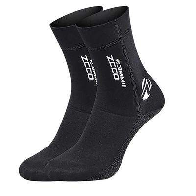 WYYHAA Wetsuit Socks for Men Women, 3Mm Neoprene Water Socks Thermal Anti-Slip Diving Socks for Swimming Suifing Sailing Beach,A,XXL