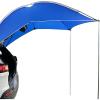 SHINsuke Car Tailgate Tent Awning Pickup Truck Camping Sun Shelter Waterproof Rainfly SUV Minivan Canopy Hatchback Camper Trailer Rooftop (Blue) view 1