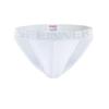 Familyhouse Men's Tanga Briefs Bikini Cotton Briefs Underwear Sexy Underpants Low Rise Thongs (White,L) view 1