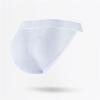 Familyhouse Men's Tanga Briefs Bikini Cotton Briefs Underwear Sexy Underpants Low Rise Thongs (White,L) view 2
