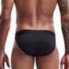 Familyhouse Men's Tanga Briefs Bikini Cotton Briefs Underwear Sexy Underpants Low Rise Thongs (Black,L) view 4