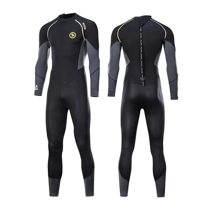 1.5Mm Neoprene Wetsuits, One-Piece Diving Suit for Men, Full Body Surf Suit for Diving Snorkeling Swimming Canoeing,XXL
