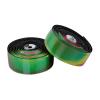 Road Bike Handlebars Tape, 5D gradual change colors bicycle handle bar tapes PU Sweatproof Antiskid for Fixed Gear Road Bike Parts (change colors) view 1
