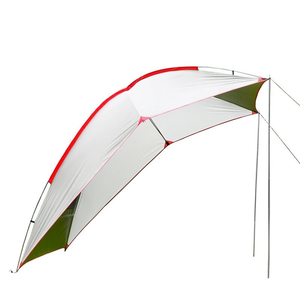 Tailgate Tent for Car Shade Awning Tent Auto Canopy Roof Top Sun Protection Waterproof for SUV MPV Hatchback Minivan Camping Picnic (White)
