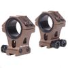 WestHunter Optics Dovetail Scope Rings, 1 Inch 30 mm Tactical Precision Scope Mount | 36 mm Center Height, Brown view 2