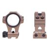 WestHunter Optics Dovetail Scope Rings, 1 Inch 30 mm Tactical Precision Scope Mount | 36 mm Center Height, Brown view 3