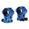 WestHunter Optics Dovetail Scope Rings, 1 Inch 30 mm Tactical Precision Scope Mount | 36 mm Center Height, Blue view 2