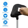 Qoyapow 2PCS Bike Seat Cover Waterproof Cycling Rain Cover with Elastic Band Rainproof Dust-Proof and Sun-Proof Bicycle Seat Cover view 2