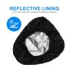 Qoyapow 2PCS Bike Seat Cover Waterproof Cycling Rain Cover with Elastic Band Rainproof Dust-Proof and Sun-Proof Bicycle Seat Cover view 4