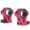 WestHunter Dovetail Scope Rings with Dual Nut Locking 1" 30mm | Magenta view 4