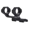 WestHunter Optics 30 mm Cantilever Picatinny Scope Mount | Black view 1