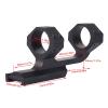 WestHunter Optics 30 mm Cantilever Picatinny Scope Mount | Black view 2