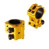 WestHunter Optics Dovetail Scope Rings, 1 Inch 30 mm Tactical Precision Scope Mount | 36 mm Center Height, Gold view 1