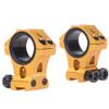 WestHunter Optics Dovetail Scope Rings, 1 Inch 30 mm Tactical Precision Scope Mount | 36 mm Center Height, Gold view 2