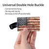 Custom Luggage Tag, Personalized Add Your Image Text Suitcase Labels Bag with Adjustable PVC Travel Accessories Id Identifier Baggage Cards for Women Men (Custom 01) view 3