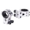WestHunter Optics Dovetail Scope Rings, 1 Inch 30 mm Tactical Precision Scope Mount | 36 mm Center Height, Silver view 1