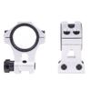 WestHunter Optics Dovetail Scope Rings, 1 Inch 30 mm Tactical Precision Scope Mount | 36 mm Center Height, Silver view 3