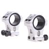 WestHunter Optics Dovetail Scope Rings, 1 Inch 30 mm Tactical Precision Scope Mount | 36 mm Center Height, Silver view 4