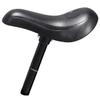 CATAZER Replacement Bike Seat for Kids Balance Bike Saddle Attached with 22.2mm Diameter 190mm Length Seatpost (Black) view 1