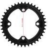 Bicycle Chainring, BCD 104MM 40T 42T Narrow Wide Chainring Single Chain Ring Bike Chainring Mountain Bike Single Speed Chainring Round Shape Single Chain Ring for Shimano Crankset AM/XC Bicycle view 4