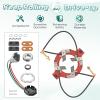 Drive-up Golf Cart GE / 3.2HP Motor Deluxe Repair Kit Fits Club Car DS IQ and Precedent with GE Motor Only Old Style view 2