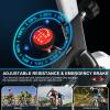 Goplus Magnetic Stationary Bike, Indoor Exercise Cycling Bike Smooth Belt Drive W/Heart Rate, LCD Monitor, Full Adjustment Near-silent Home Cardio Workout view 4