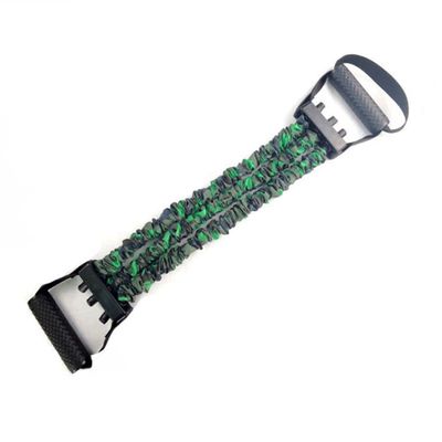 Three-hole tension belt Multi-stage quick release chuck tension adjustment type chest expander multifunctional arm strength device Medical latex tube elastic tension device Training fitness equipment
