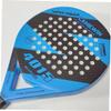 Froiny 1pc Beach Tennis Racket Carbon Fiber Grit Face Eva Memory Foam Core Beach Tennis Racket Outdoor Sport Play Game, Blue, One Size view 3