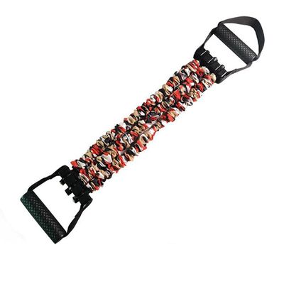 Three-hole tension belt Multi-stage quick release chuck tension adjustment type chest expander multifunctional arm strength device Medical latex tube elastic tension device Training fitness equipment
