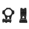 WestHunter Optics Dovetail Scope Rings, 1 Inch 30 mm Tactical Precision Scope Mount | 36 mm Center Height, Black view 3