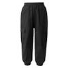 FEESHOW Boys Kids Casual Cargo Pants Hiking Pants Solid Color Cotton Loose Fit Sweatpants Trousers for Sports Dancewear Black 10 Years view 2