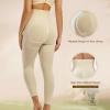 Takusun Women's Seamless High Waist Target Firm Control Shapewear Compression Leggings Butt Lift Thigh Slimmer Pants Nude view 2