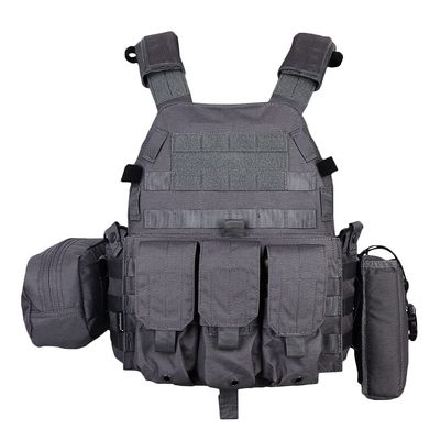 EMERSONGEAR LBT6094A Style PC,Airsoft Paintball Tac Vest with Radio pouch,Triple Mag Pouch and Dump Pouch
