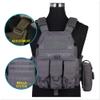 EMERSONGEAR LBT6094A Style PC,Airsoft Paintball Tac Vest with Radio pouch,Triple Mag Pouch and Dump Pouch view 2