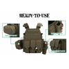 EMERSONGEAR LBT6094A Style PC,Airsoft Paintball Tac Vest with Radio pouch,Triple Mag Pouch and Dump Pouch view 4