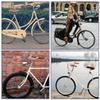 Metal Chrome Retro Classic LED Night Riding Light + Bracket Universal Front Light - Bright Bike LED Headlight view 2
