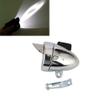 Metal Chrome Retro Classic LED Night Riding Light + Bracket Universal Front Light - Bright Bike LED Headlight view 4