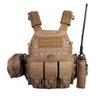 EMERSONGEAR LBT6094A Style PC,Airsoft Paintball Tac Vest with Radio pouch,Triple Mag Pouch and Dump Pouch view 1