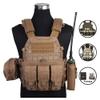 EMERSONGEAR LBT6094A Style PC,Airsoft Paintball Tac Vest with Radio pouch,Triple Mag Pouch and Dump Pouch view 2