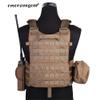 EMERSONGEAR LBT6094A Style PC,Airsoft Paintball Tac Vest with Radio pouch,Triple Mag Pouch and Dump Pouch view 3