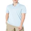 Amazon Essentials Men's Golf Polo Shirt, Short Sleeve, Slim-Fit, Quick-Dry, Light Blue, X-Large view 1