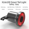 Proof Bicycle MEIDI XLite100 LED USB Tail Light Smart Brake Light Sense New ENFITNIX Smart Brake Lamp Waterproof Bicycle LED USB Sense Tail Light Durable Waterproof Bicycle view 3